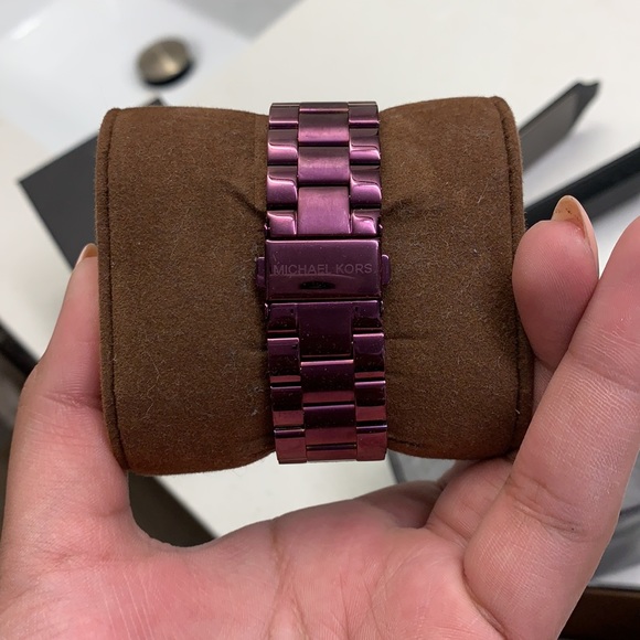 COPY - Purple Michael Kors watch